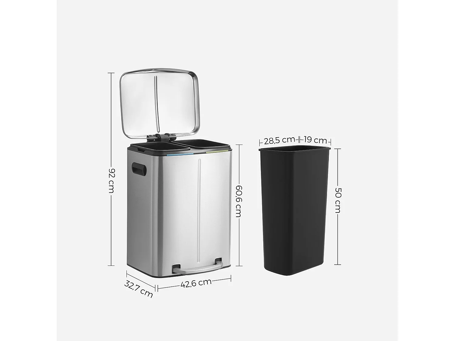 Mülleimer Treteimer Malabo