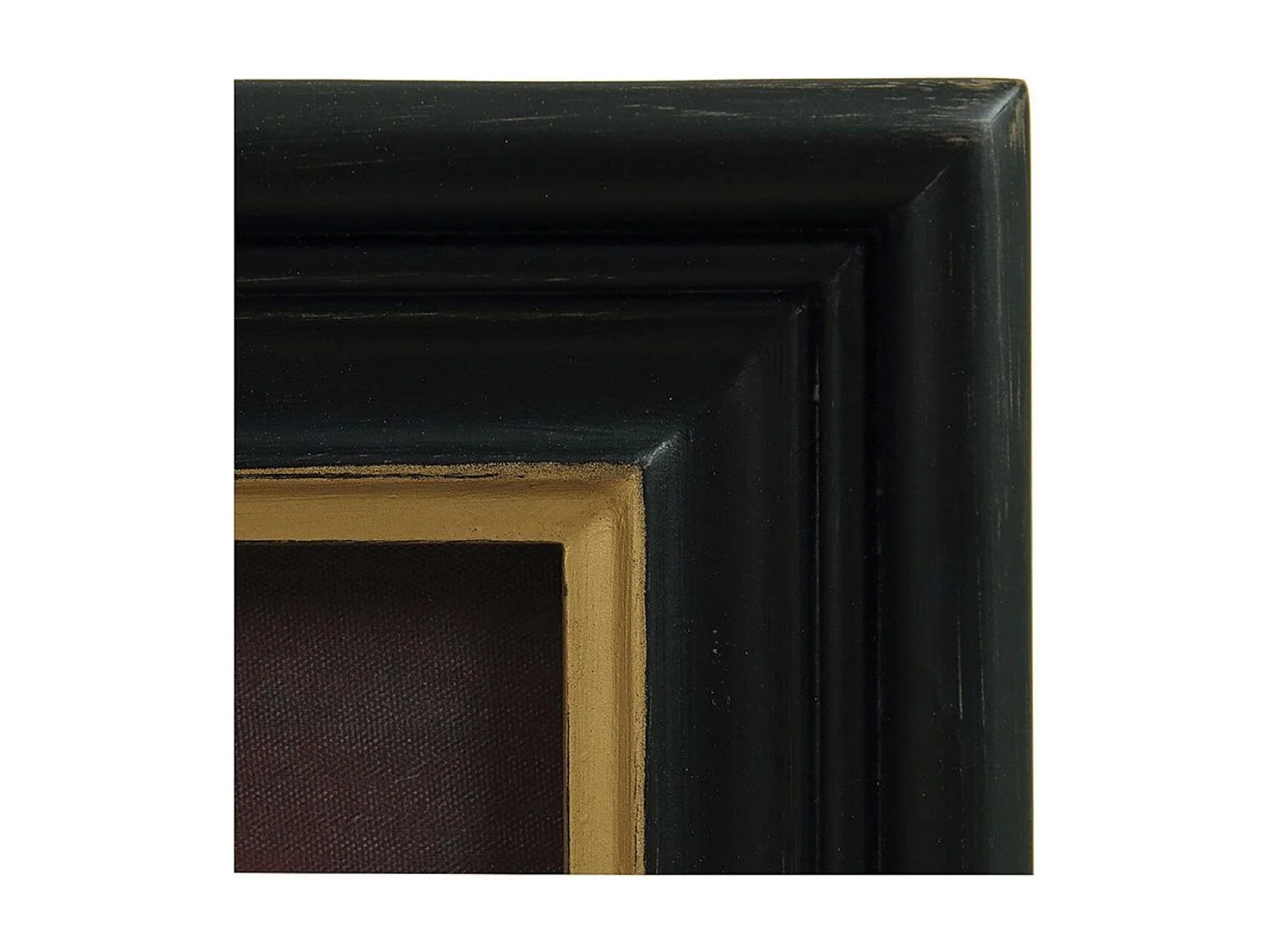 Toile cabinet curiosité chien Bois Multicolore - Chic Interior's