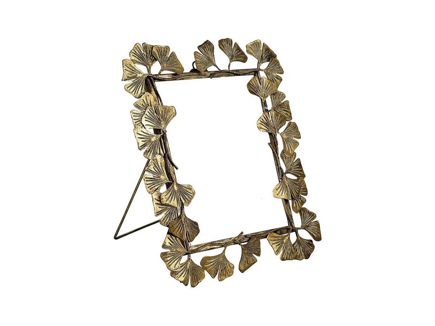 Cadre photo métal Métal Or - Voyage Interior's