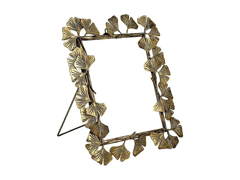 Cadre photo métal Métal Or - Voyage Interior's