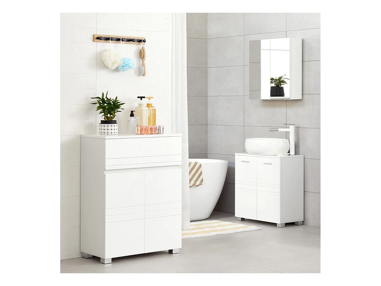 Badezimmerschrank Sideboard Rome