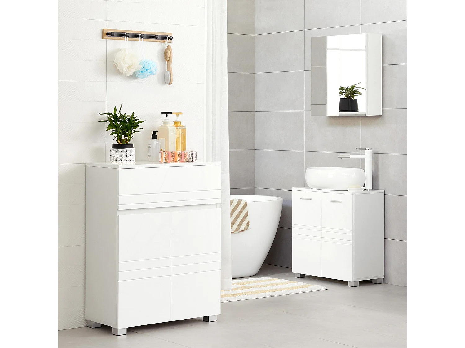 Badezimmerschrank Sideboard Rome