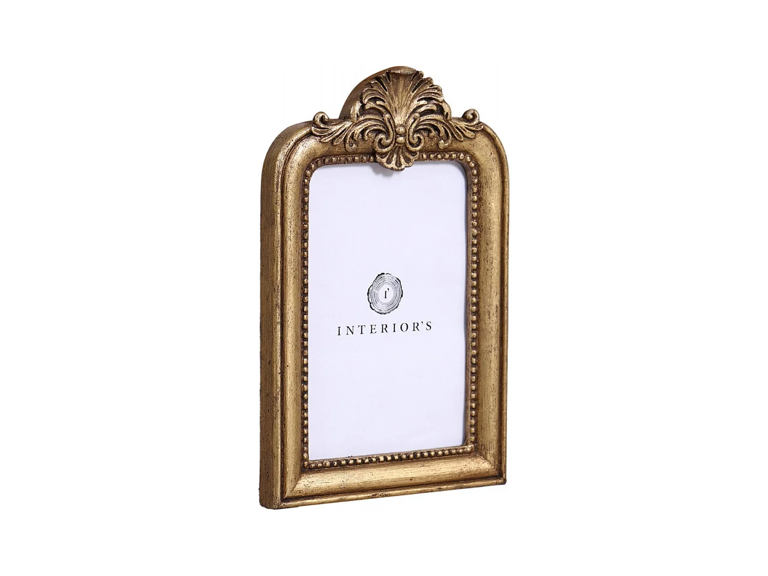 Set de 3 cadres photos dorés Résine Or - Interior's