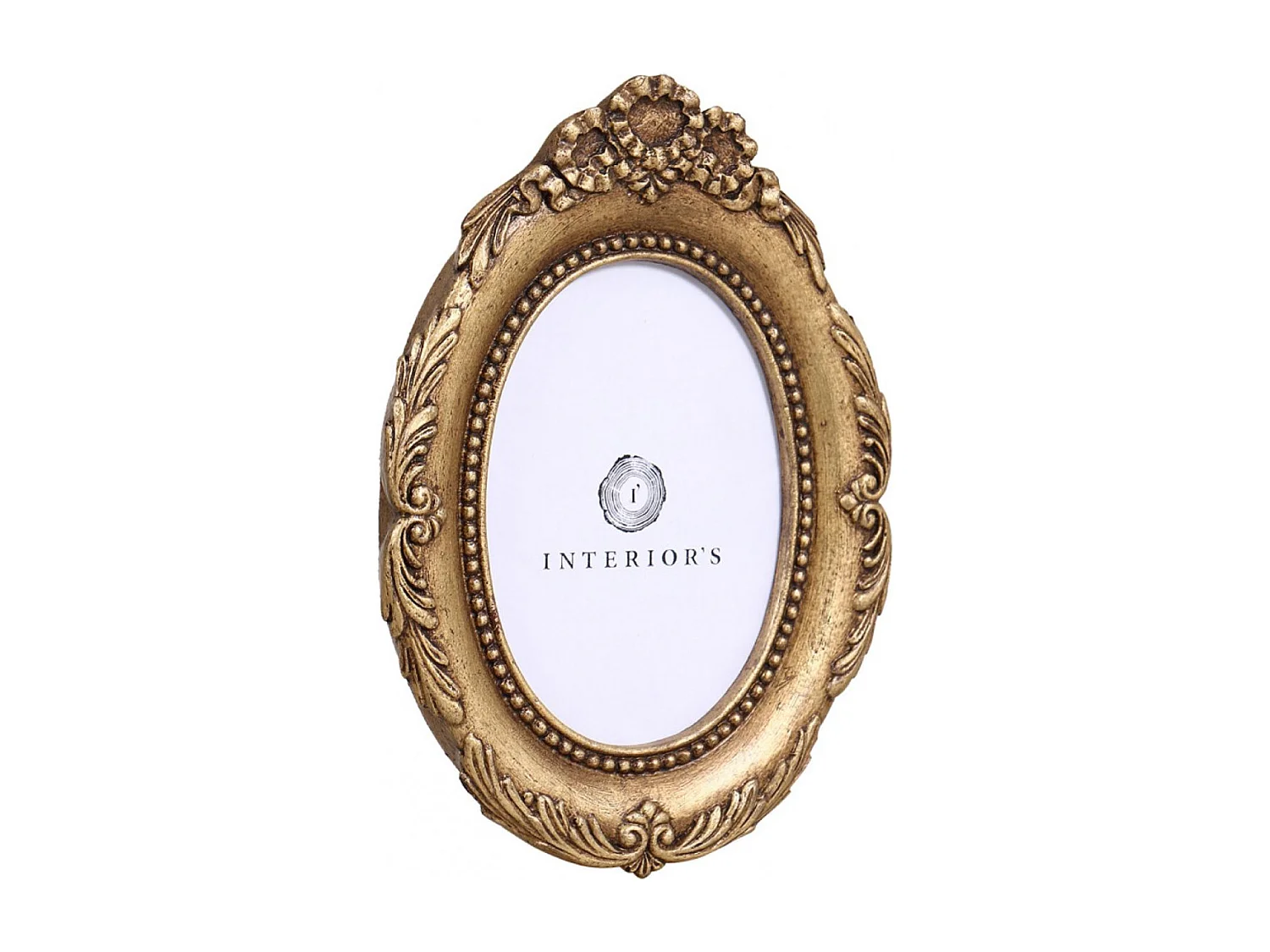 Set de 3 cadres photos dorés Résine Or - Interior's