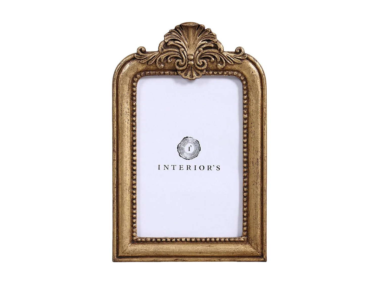 Set de 3 cadres photos dorés Résine Or - Interior's