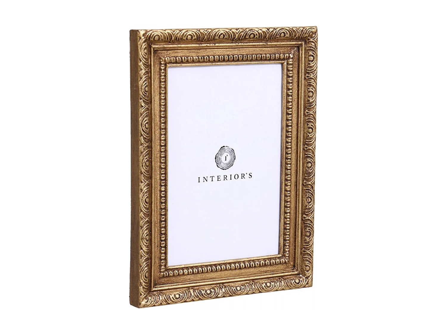 Set de 3 cadres photos dorés Résine Or - Interior's