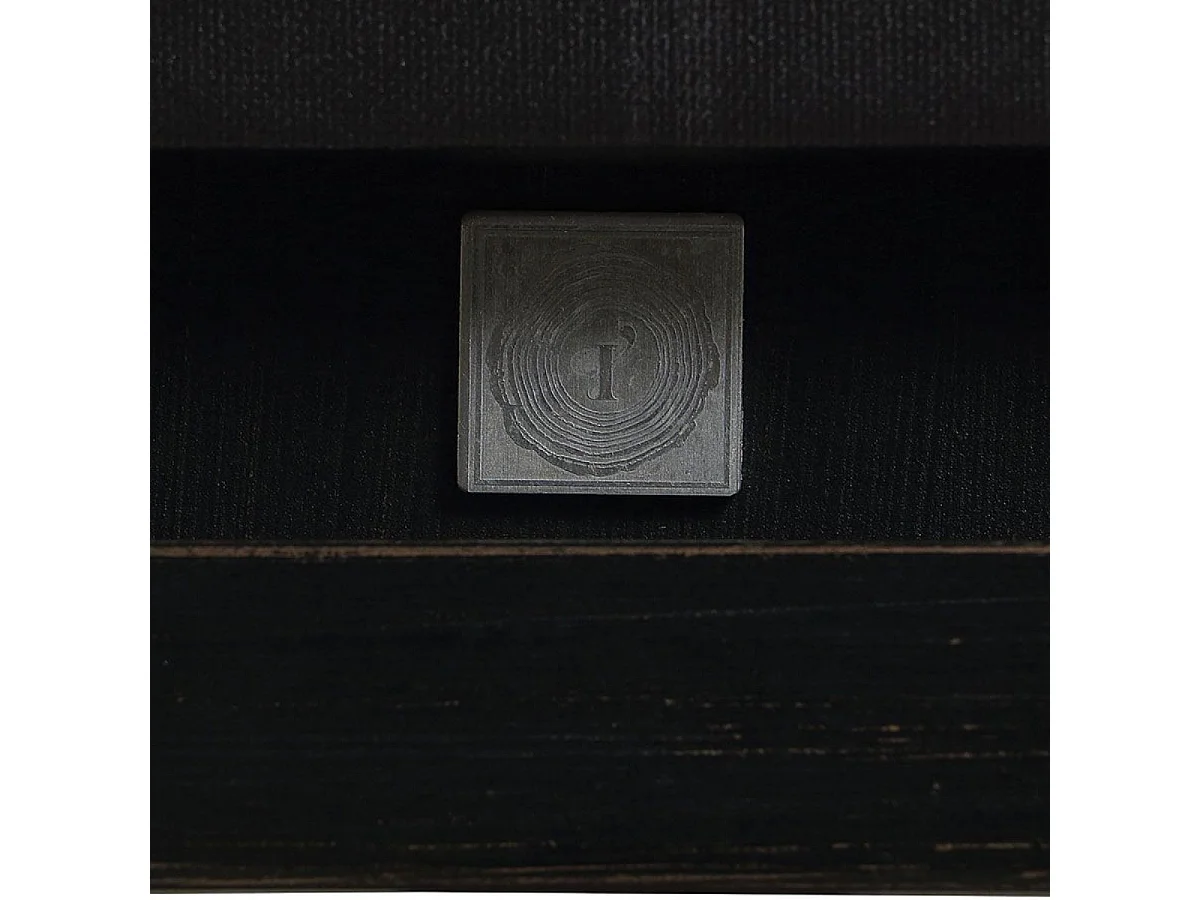 Toile monument monument tour eiffel Bois Noir - Indus Interior's