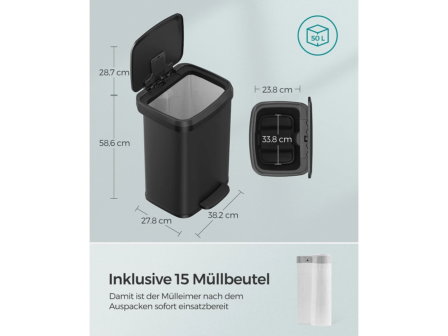 Mülleimer Kingston Bissau