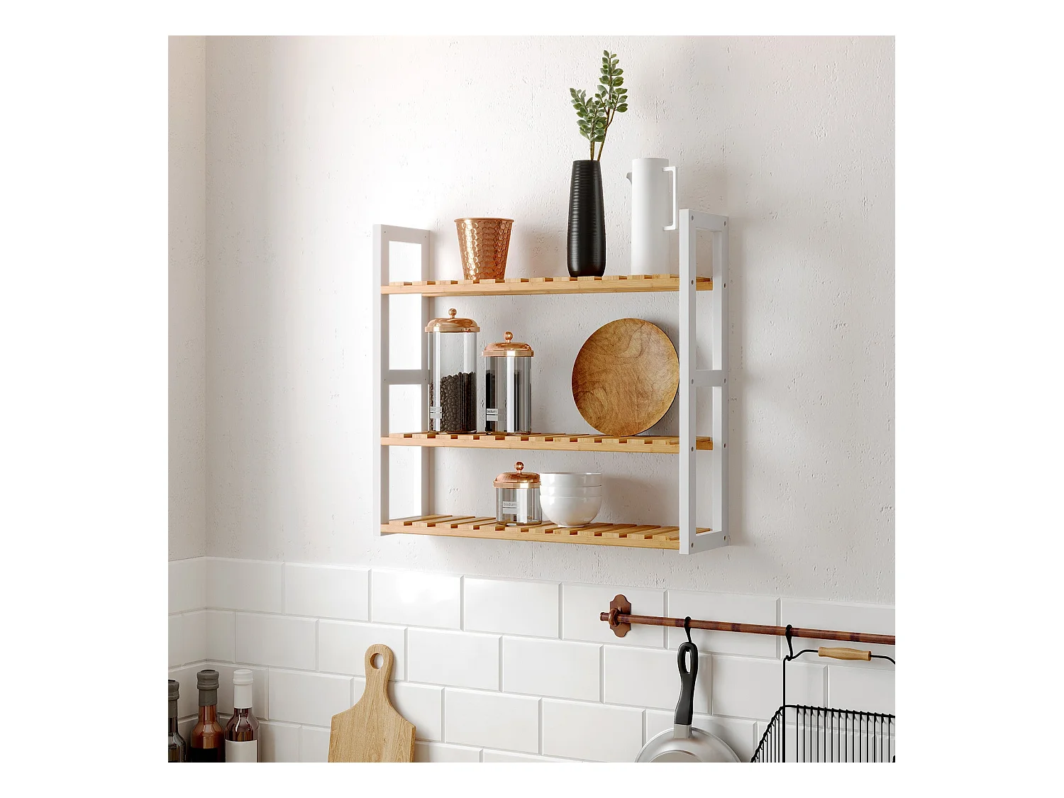 Badezimmerregal Pflanzenregal Port Louis