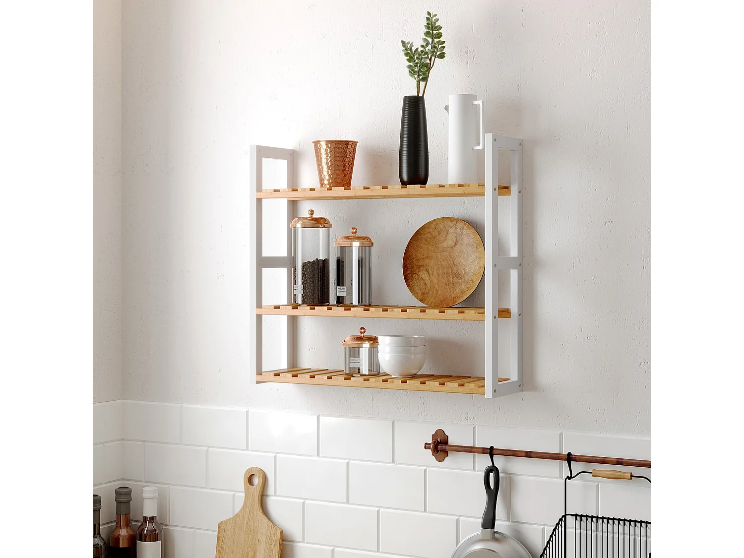 Badezimmerregal Pflanzenregal Port Louis