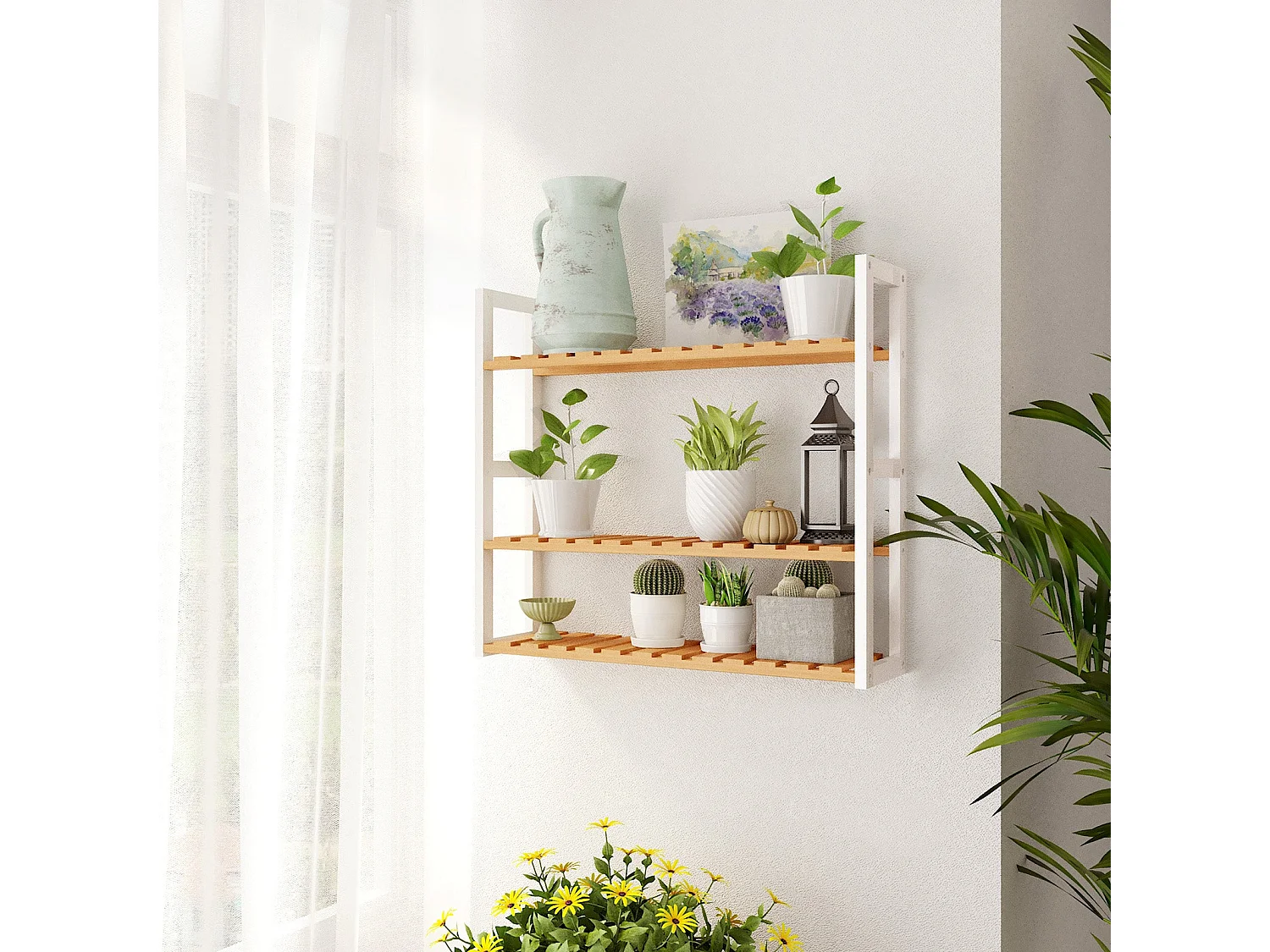 Badezimmerregal Pflanzenregal Port Louis