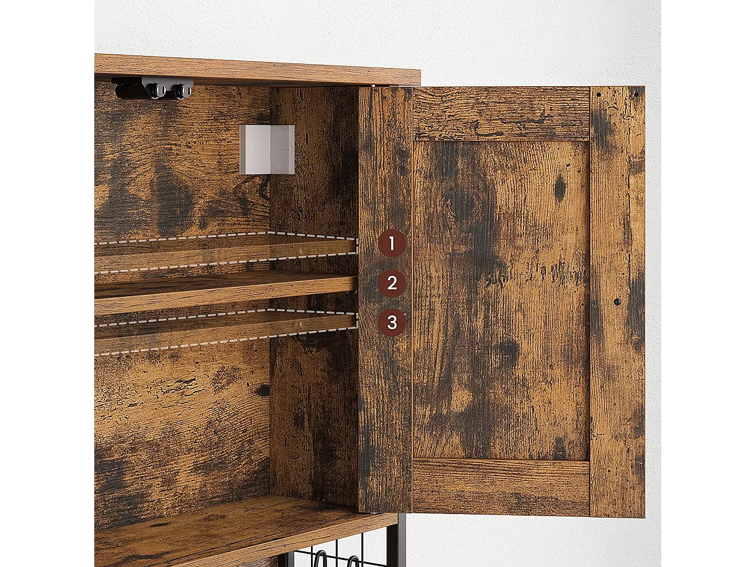 Badezimmerschrank Wandschrank Attadappa