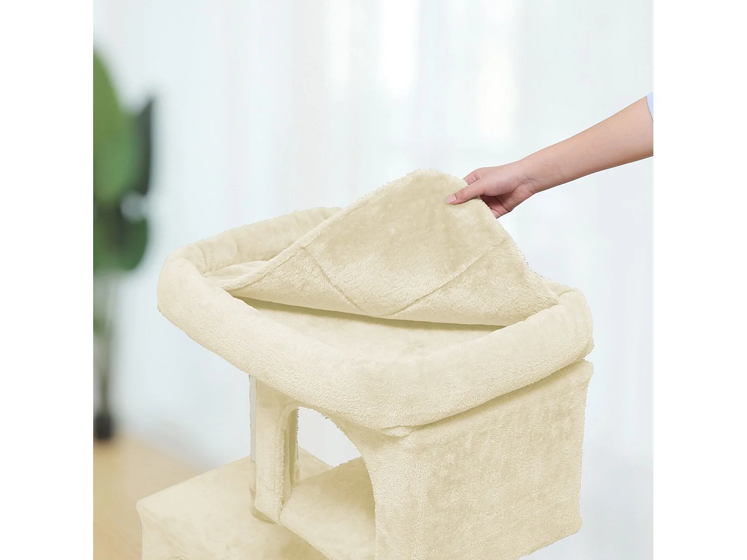 Kratzbaum Katzenbaum Flauschi