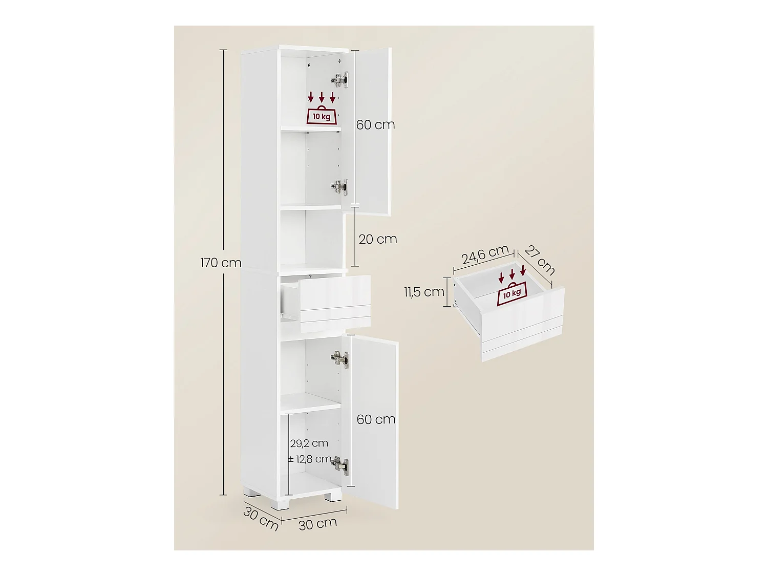 Badezimmerschrank Dushanbe