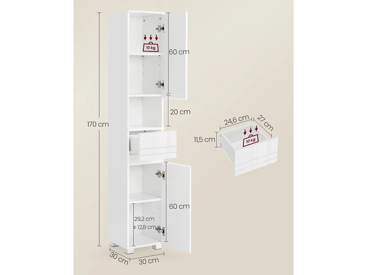 Meuble de salle de bain Douchanbé