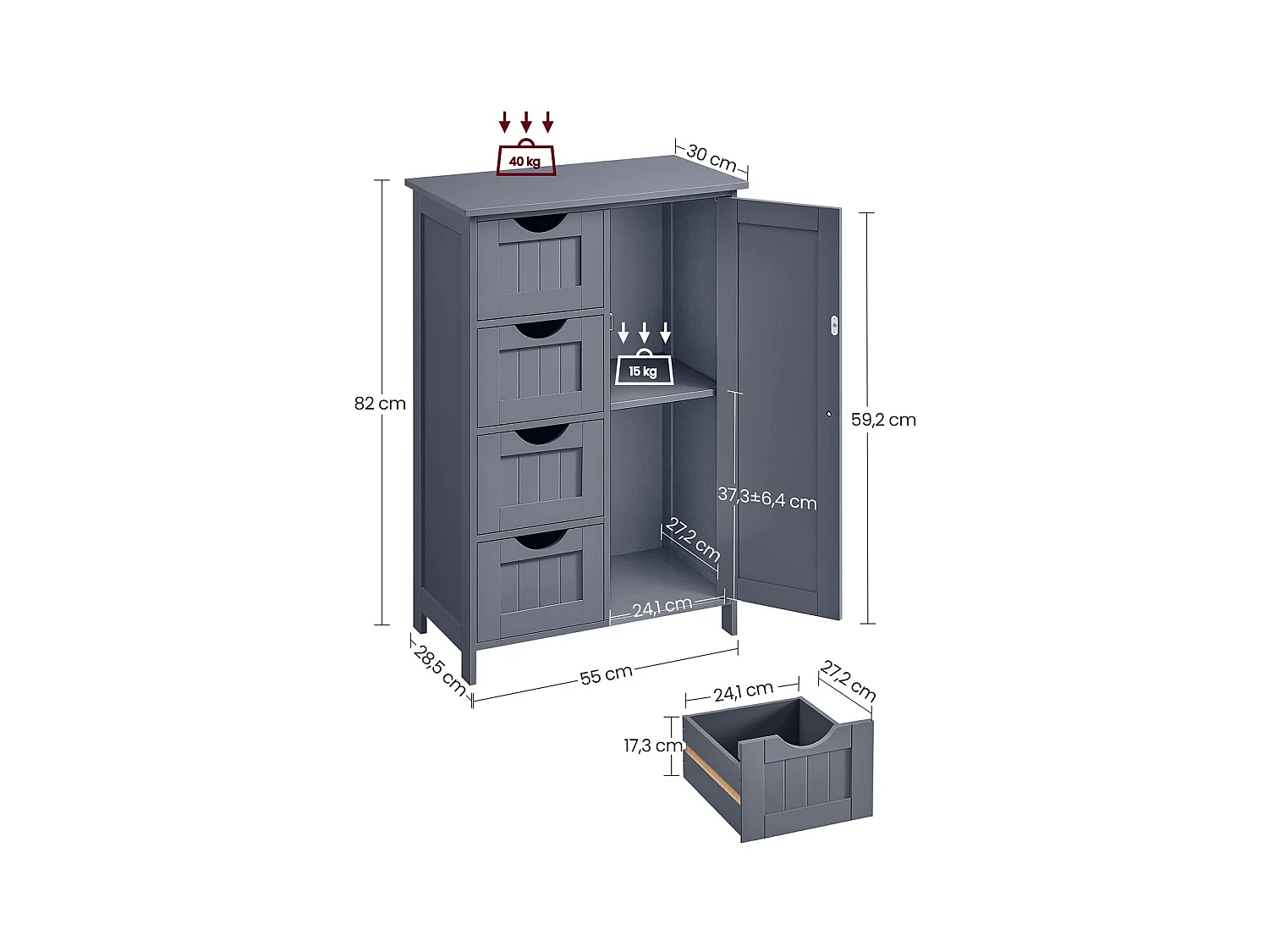 Badezimmerschrank Port-au-Prince