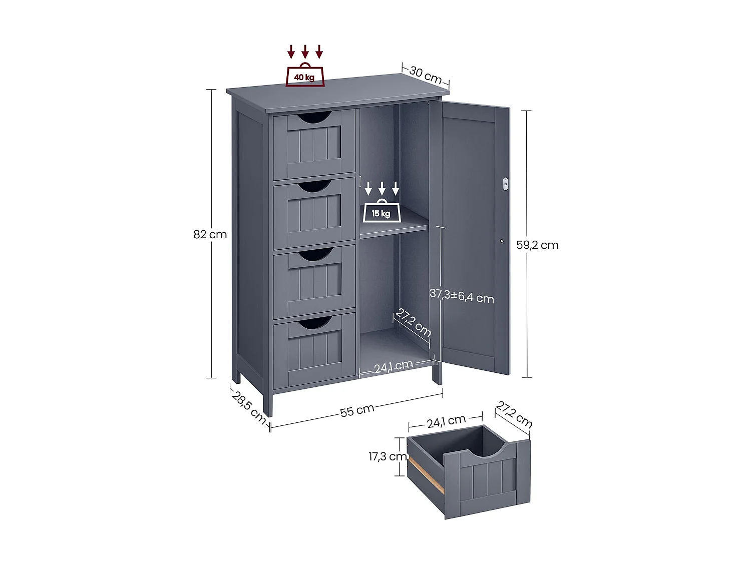 Badezimmerschrank Port-au-Prince