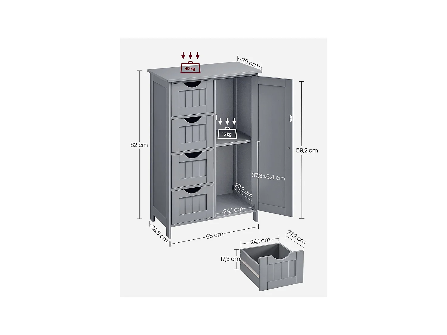 Badezimmerschrank Vientiane