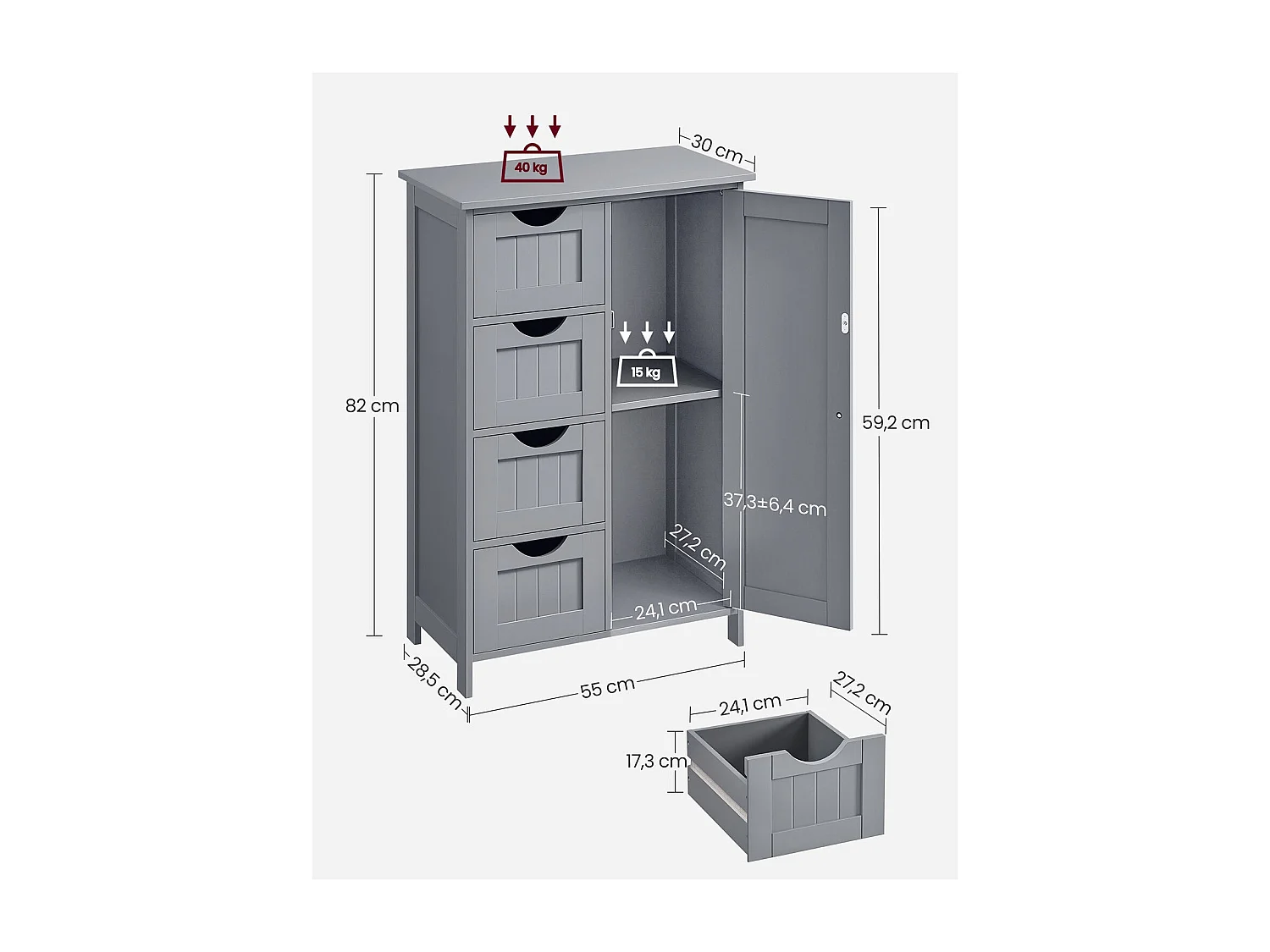 Badezimmerschrank Vientiane