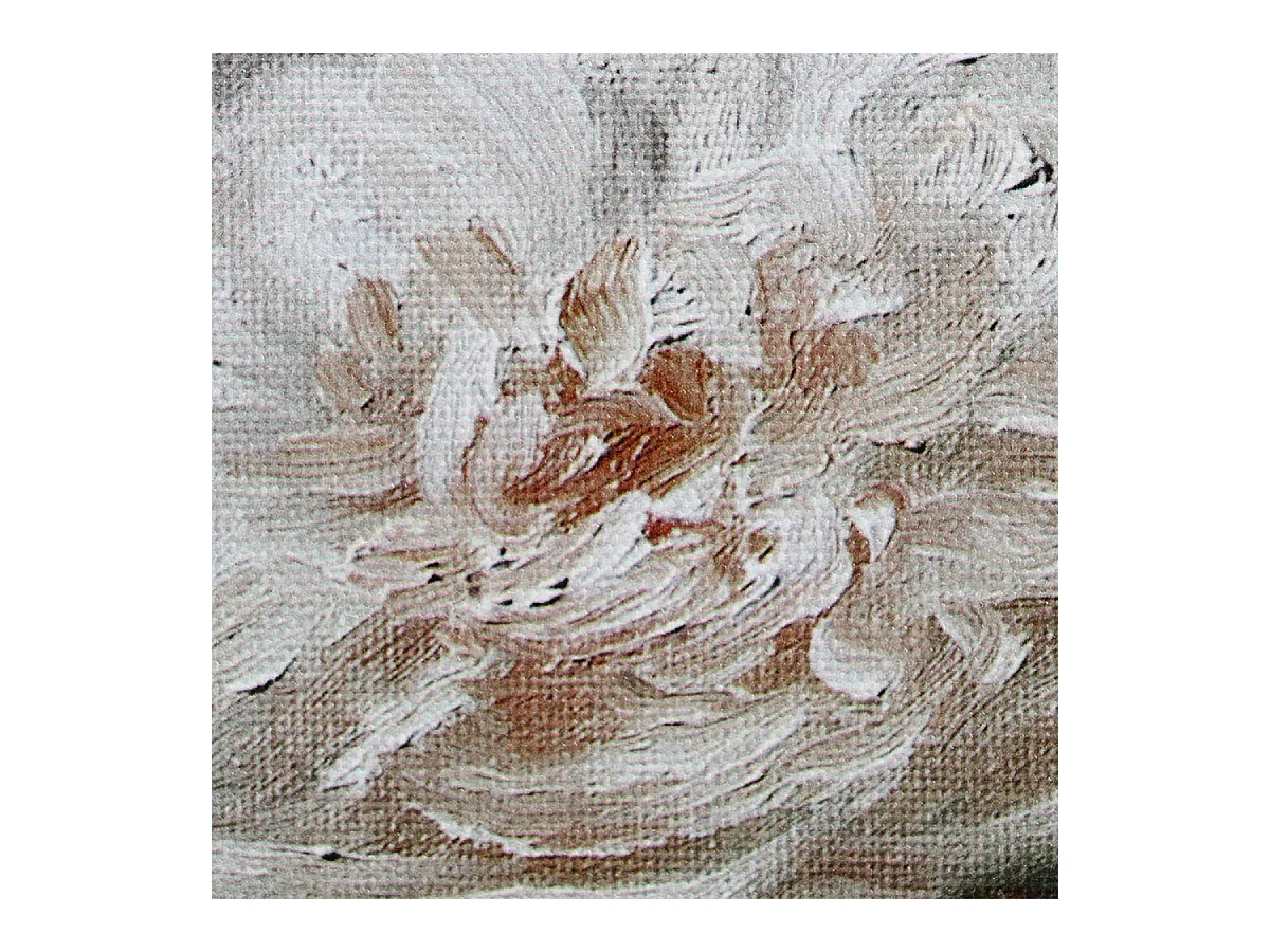 Huile pivoines Bois Multicolore - Charme Interior's