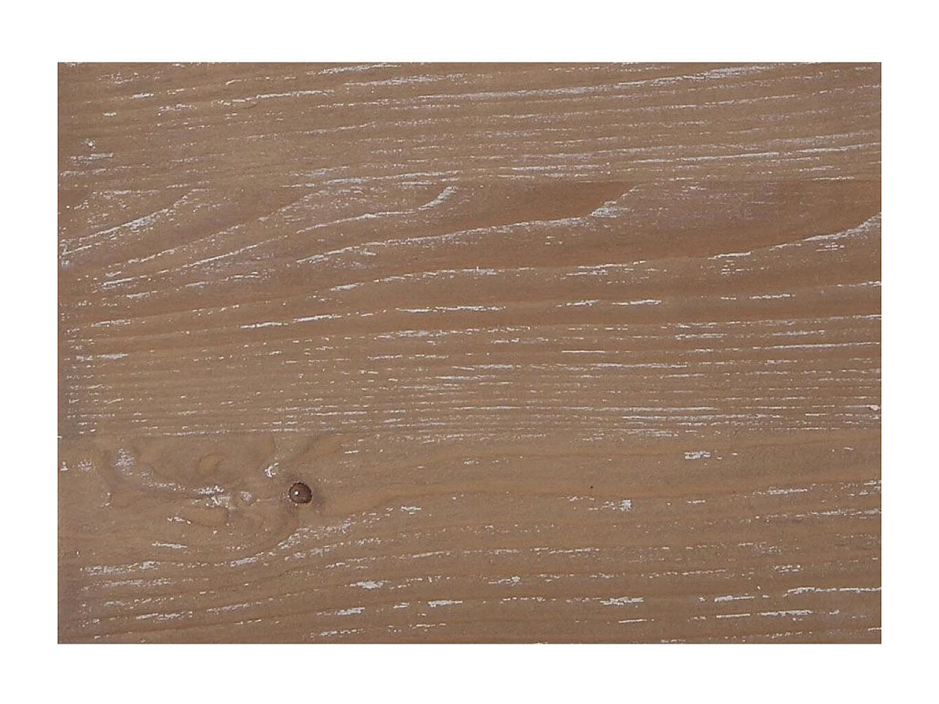 Console pieds galbés Bois Blanc - Château Interior's