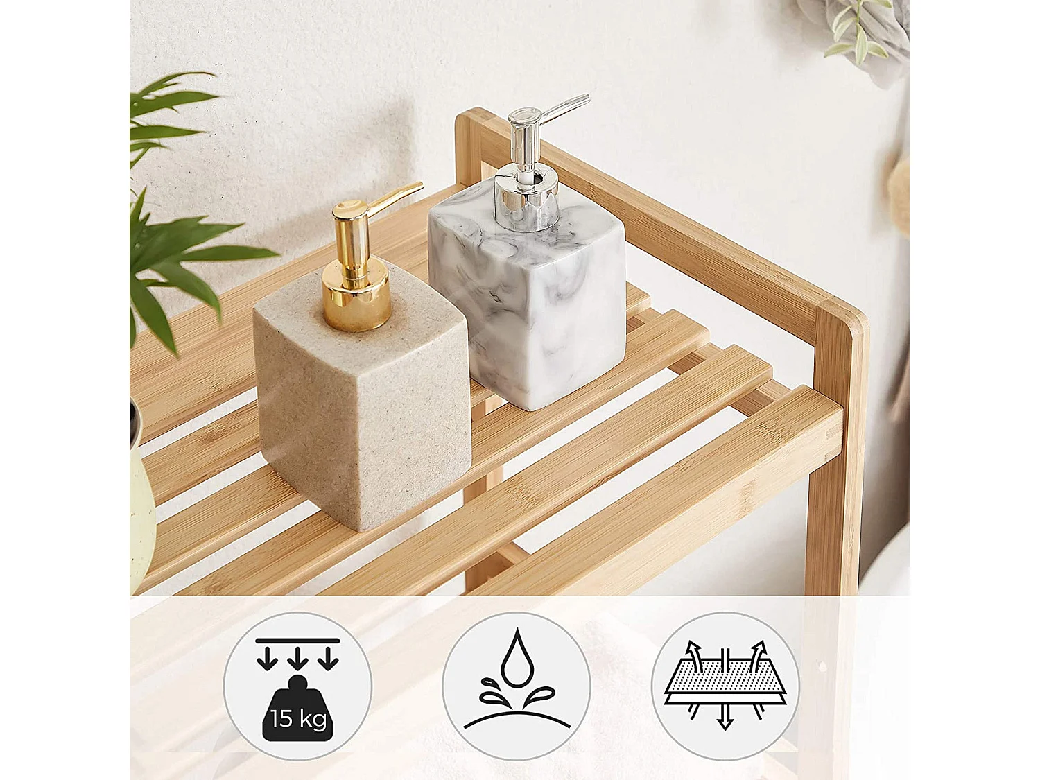 Mensola in bambù Valencia