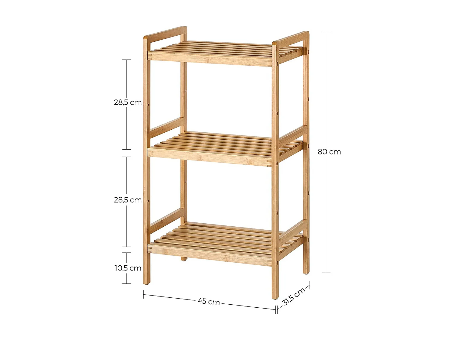 Mensola in bambù Valencia