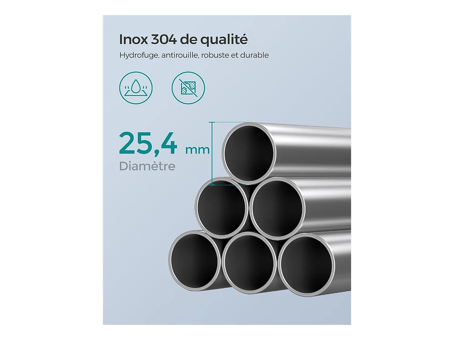 Mensola per doccia Bois-d'Arcy