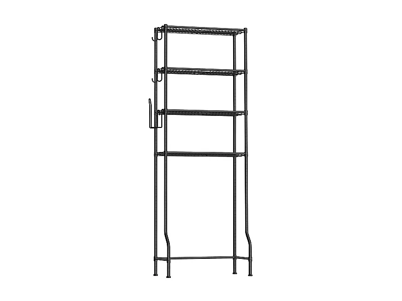 4-stöckiges Toilettenregal Prague