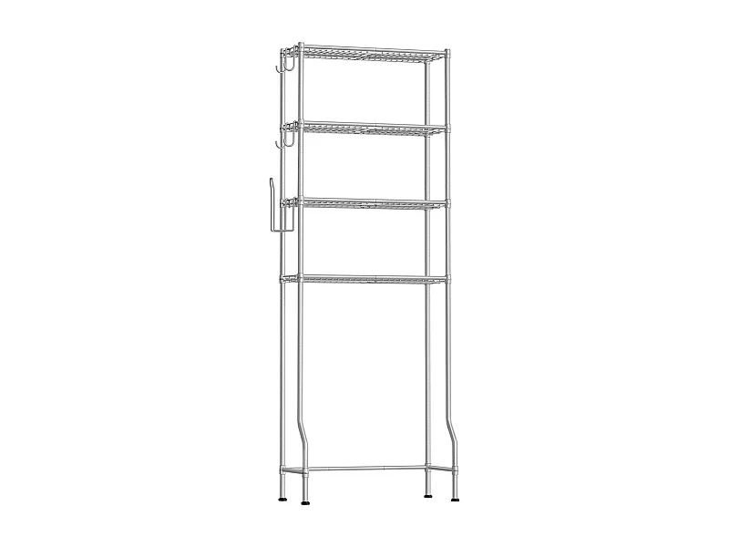 4-stöckiges Toilettenregal Prague