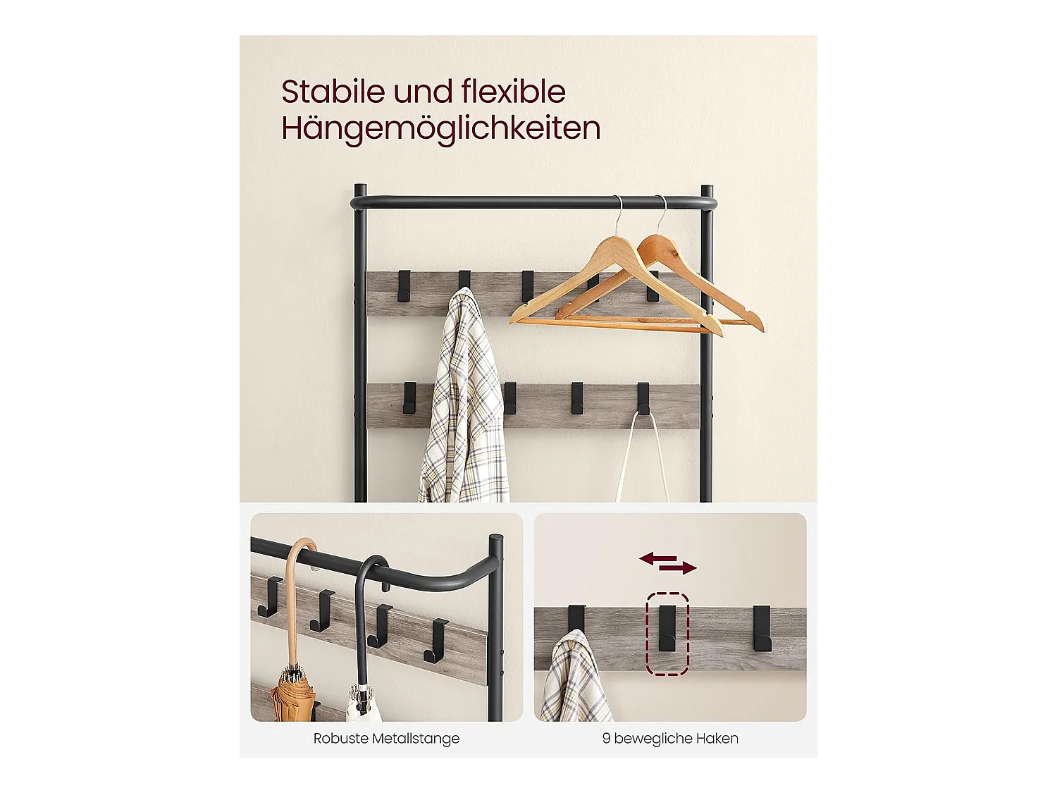 Garderobenständer Stockholm