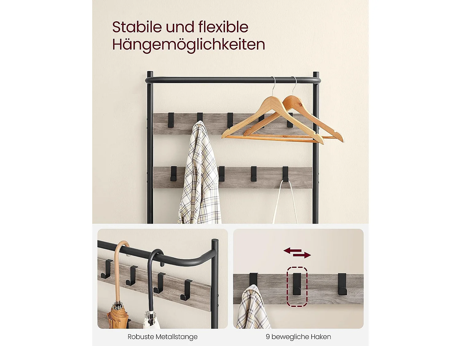 Garderobenständer Stockholm