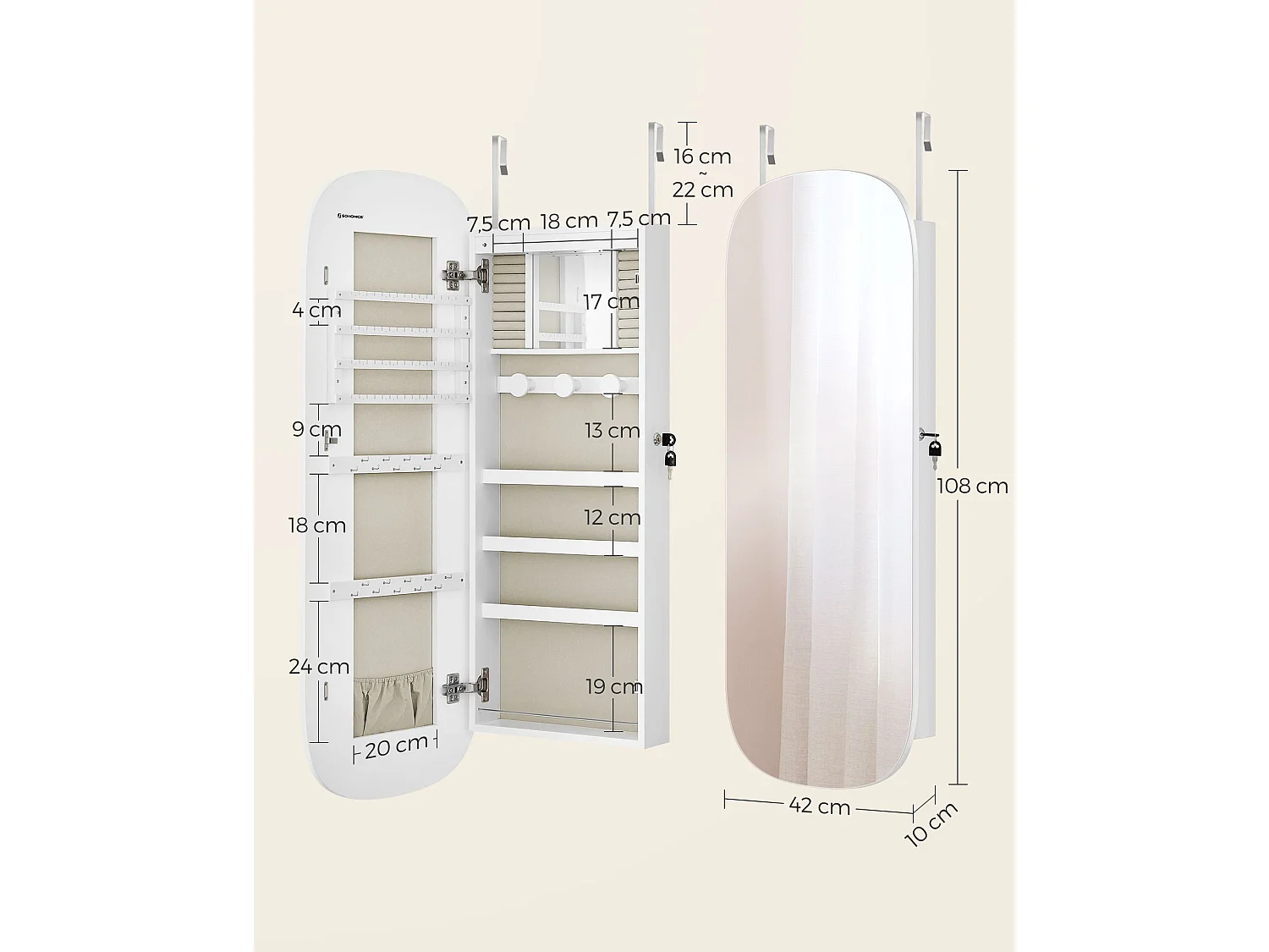 Wandschrank Saint-Denis