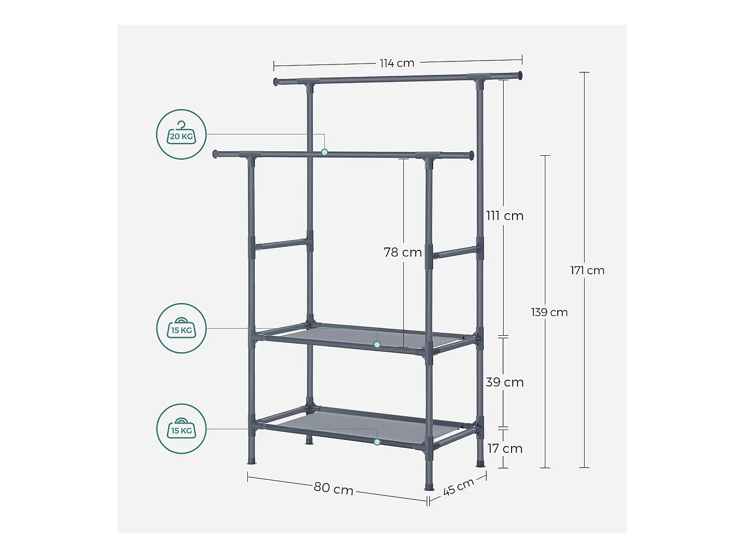 Garderobenständer Munich