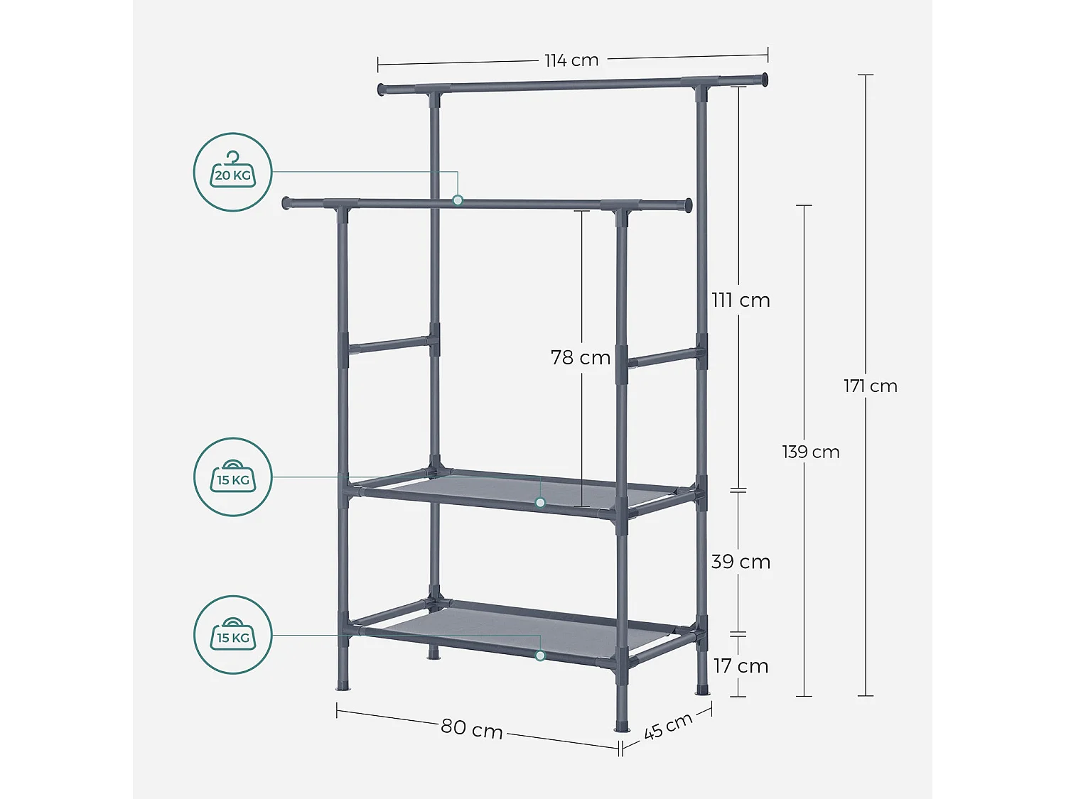 Garderobenständer Munich