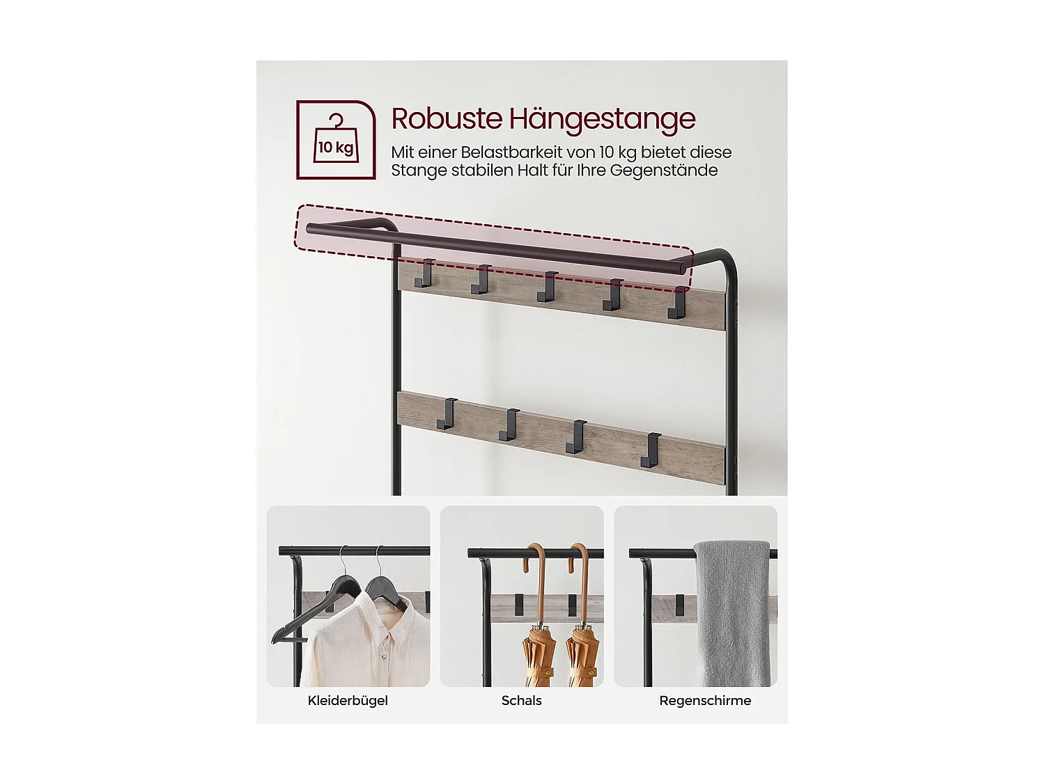 Garderobenständer Helsinki