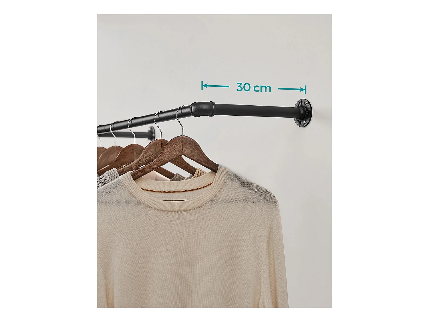 Kleiderstange Mbabane 2er-Set