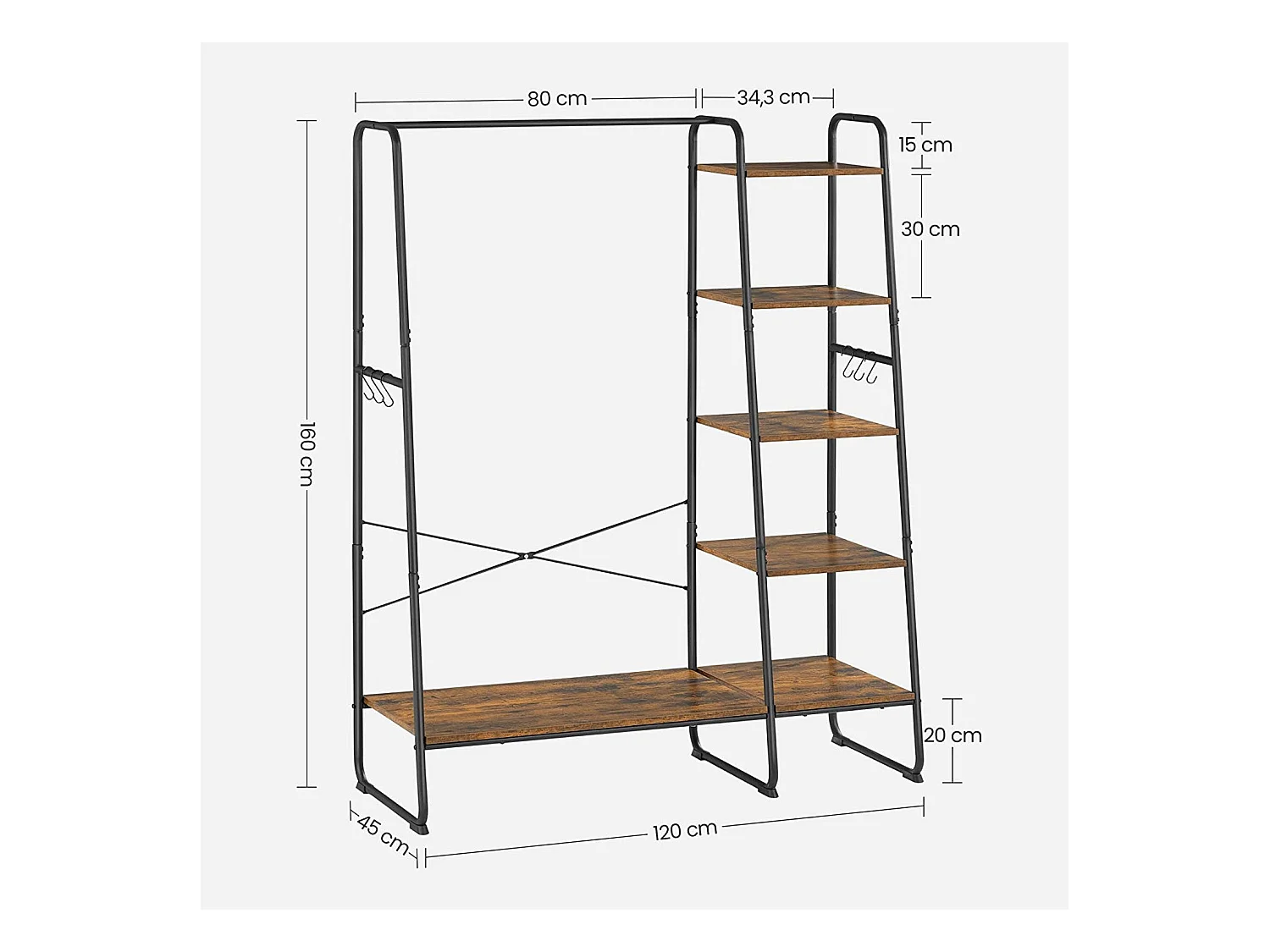Kleiderständer Tarawa