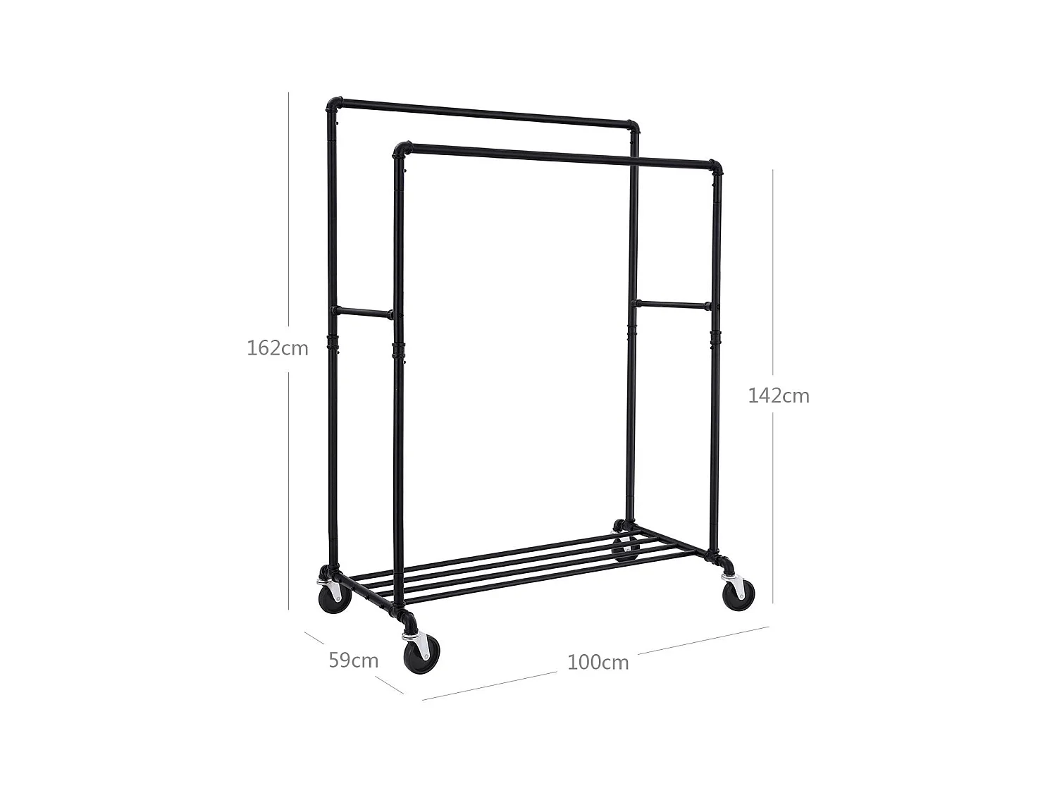 Doppelkleiderstange Bamako
