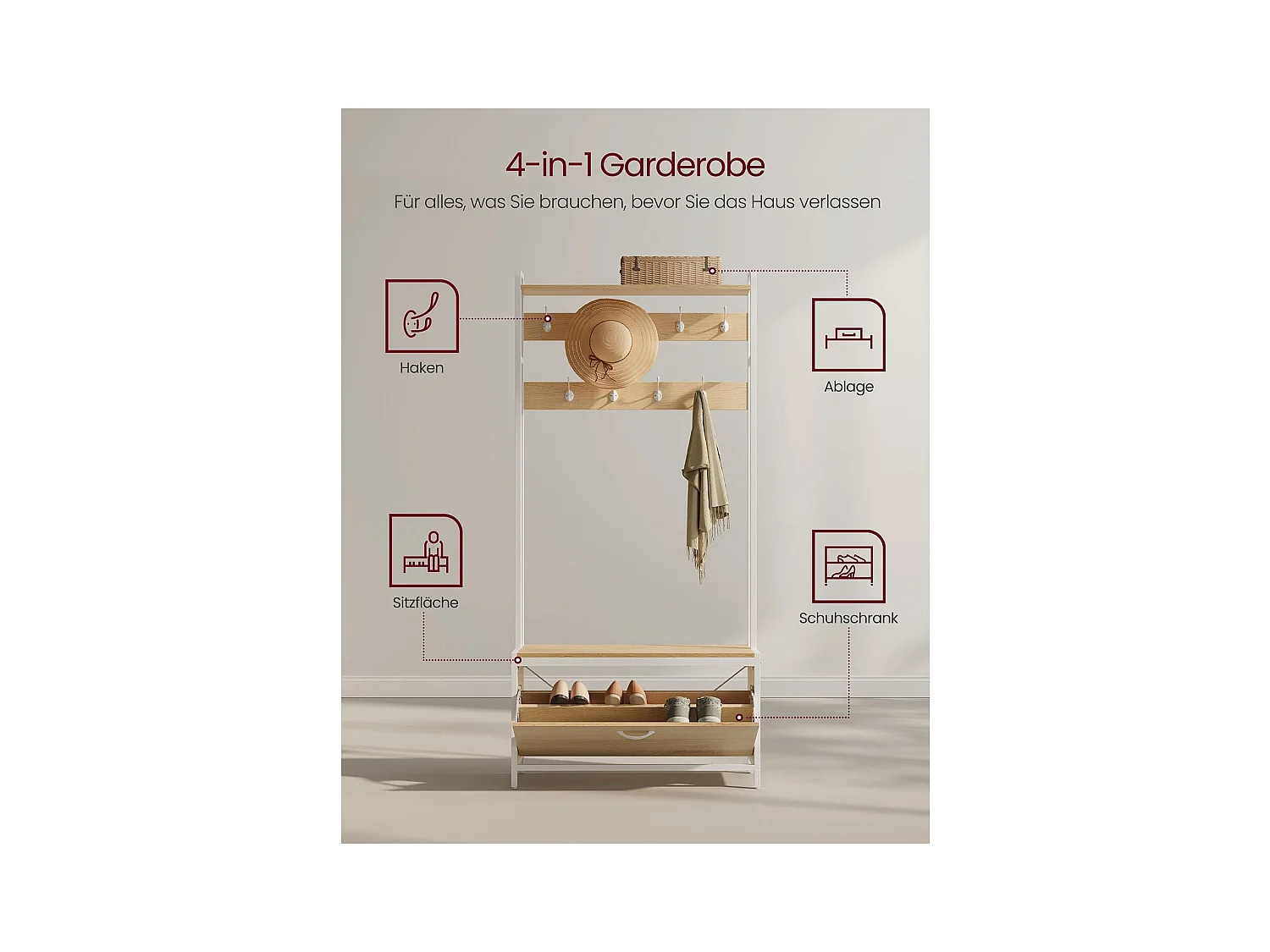 Garderobenständer Prague