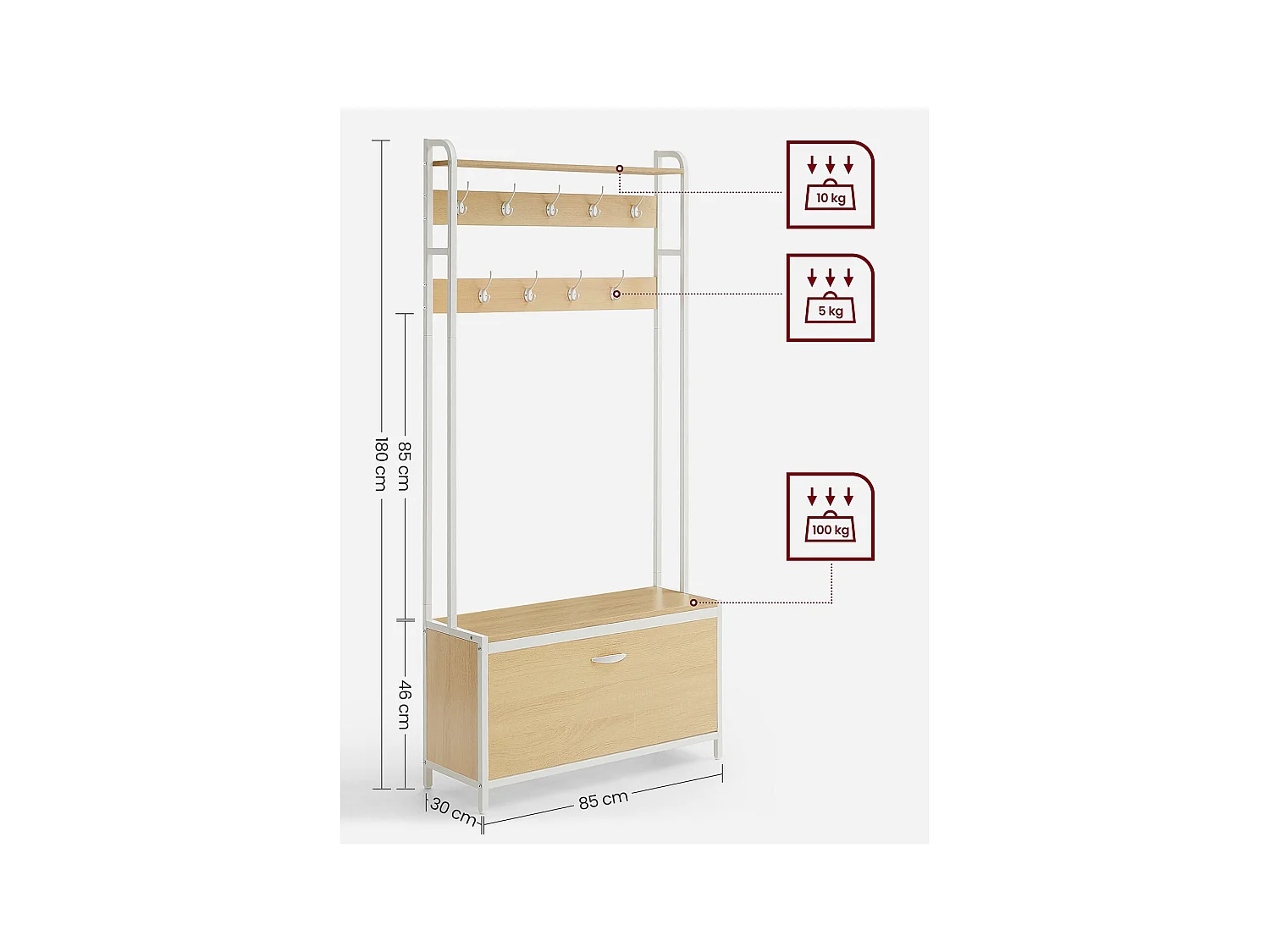 Garderobenständer Prague