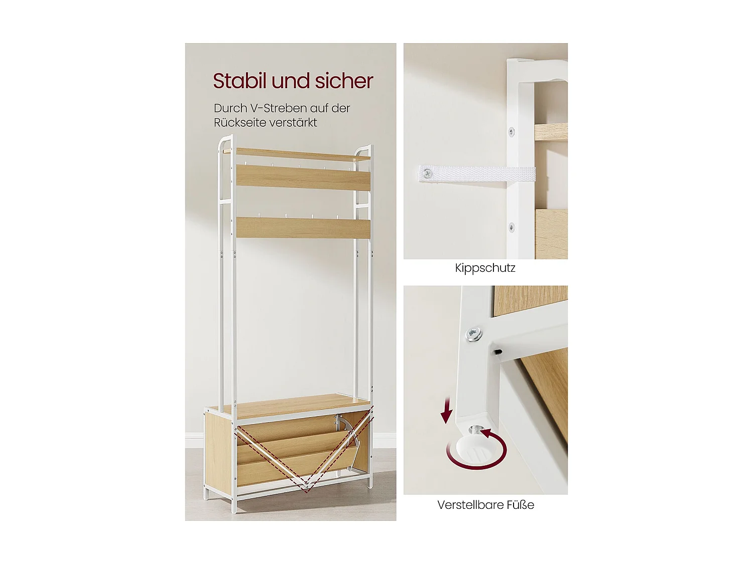 Garderobenständer Prague