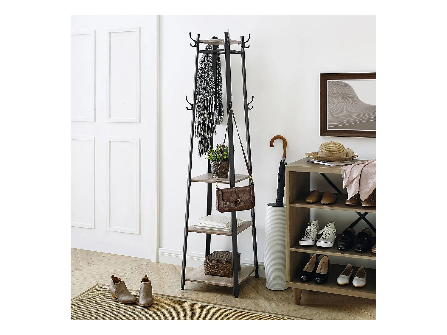 Garderobenständer Kleiderständer Bukavu