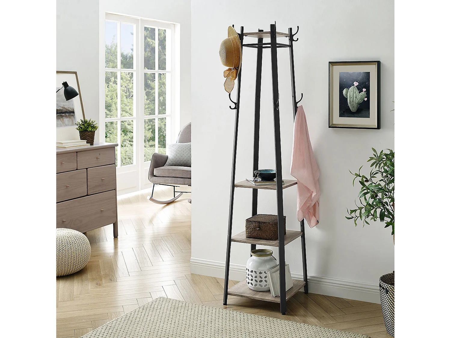 Garderobenständer Kleiderständer Bukavu