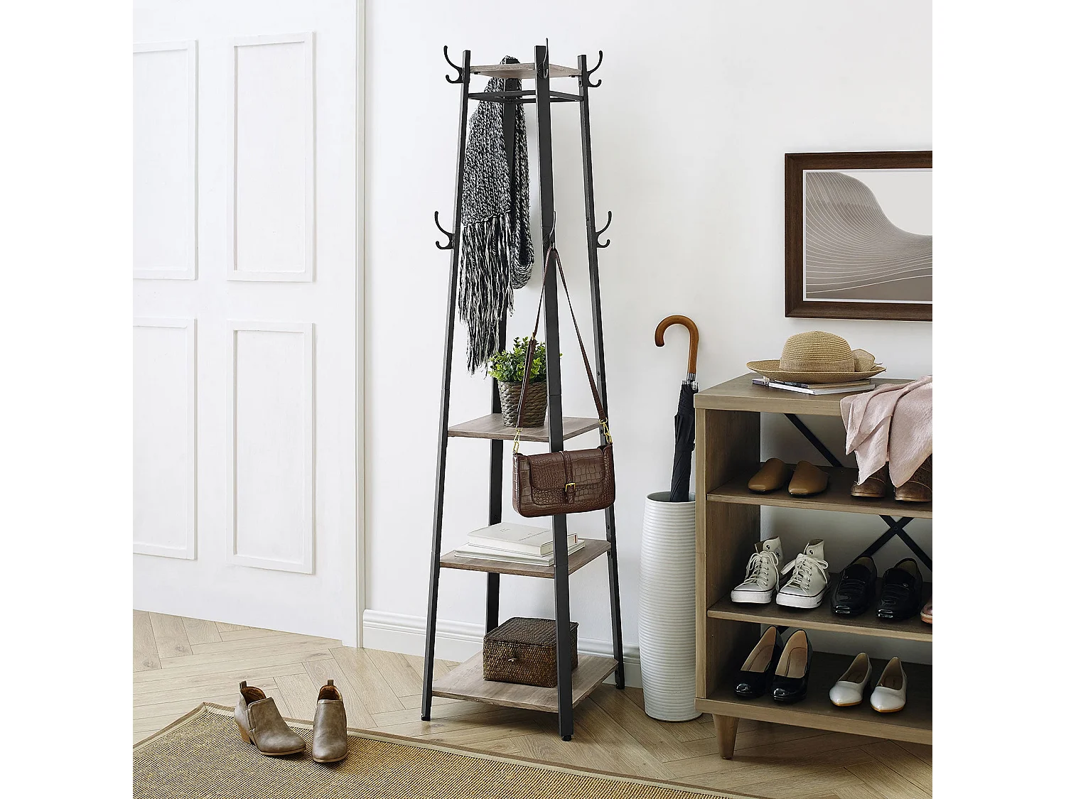 Garderobenständer Kleiderständer Bukavu