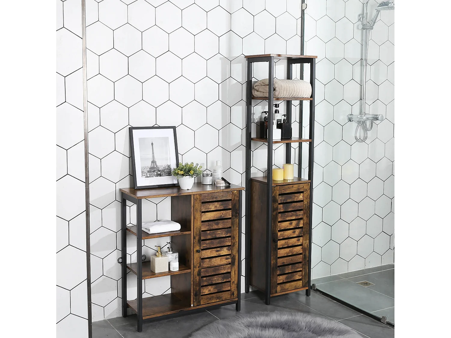 Hochschrank Küchenregal Gwalior