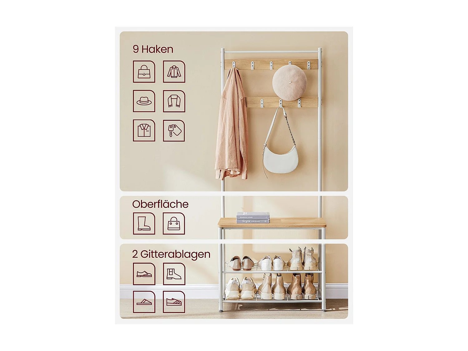 Porte-manteau Budapest