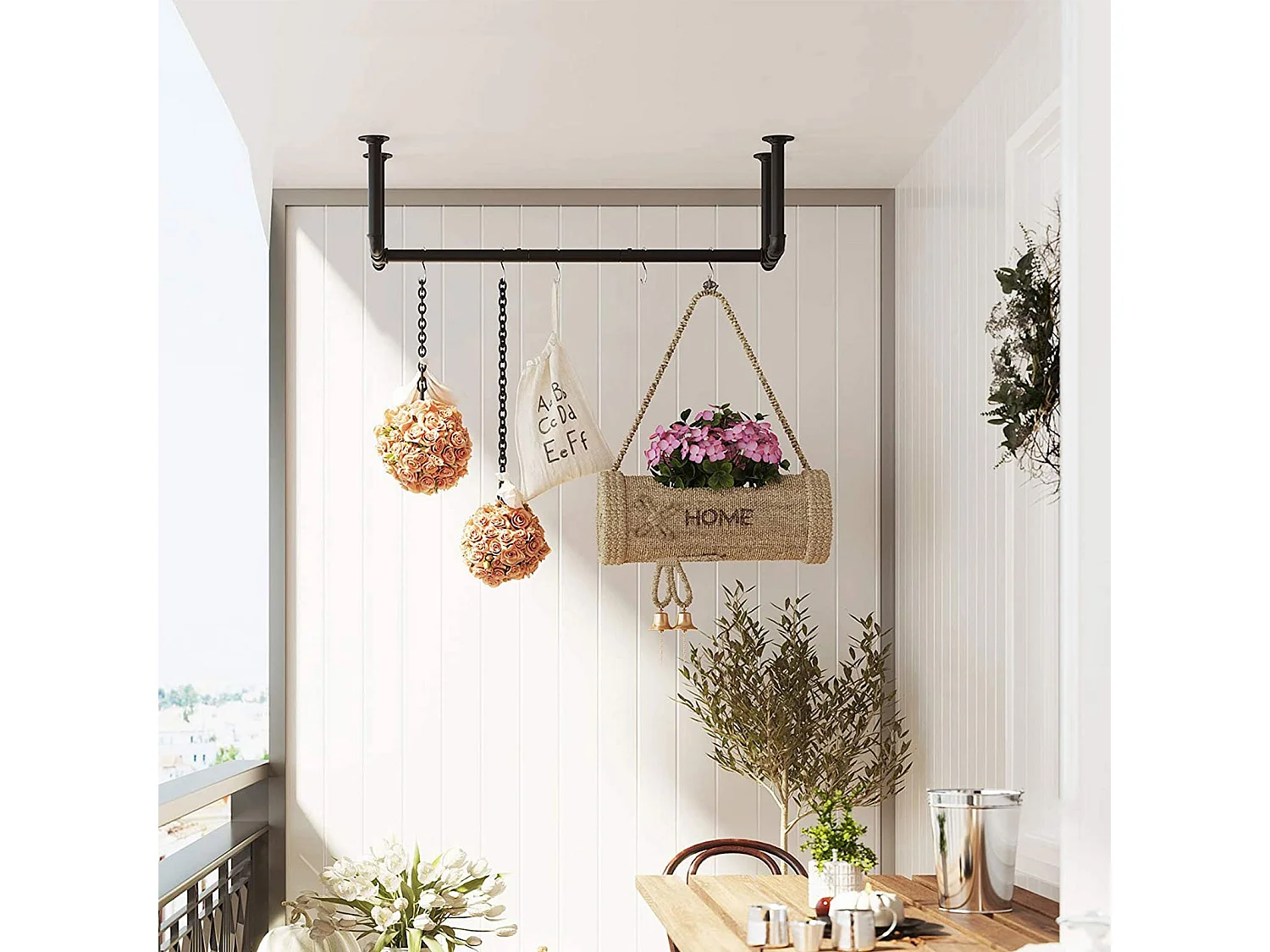 2er-Set Kleiderstange Santiago