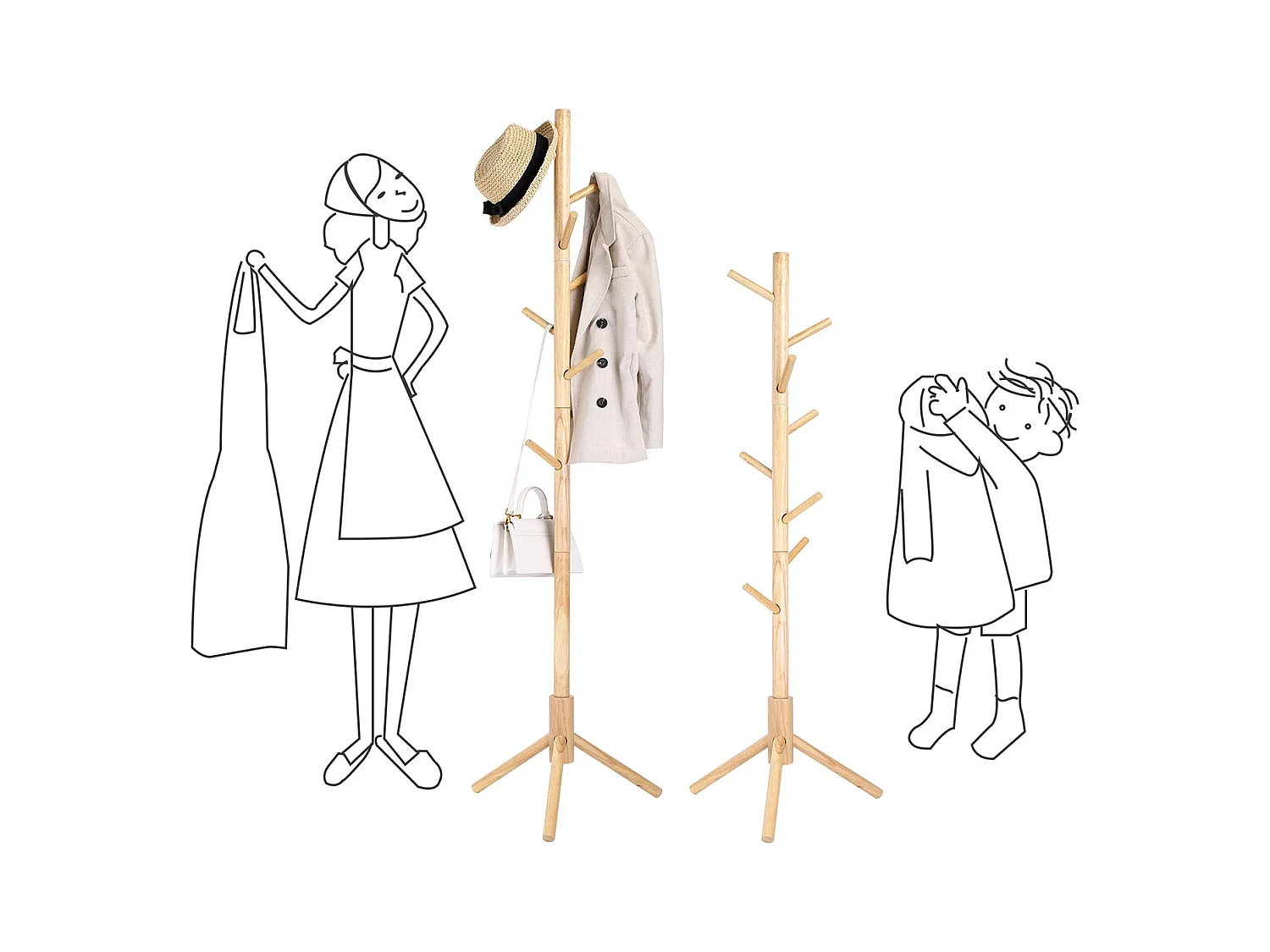 Garderobenständer Windhoek