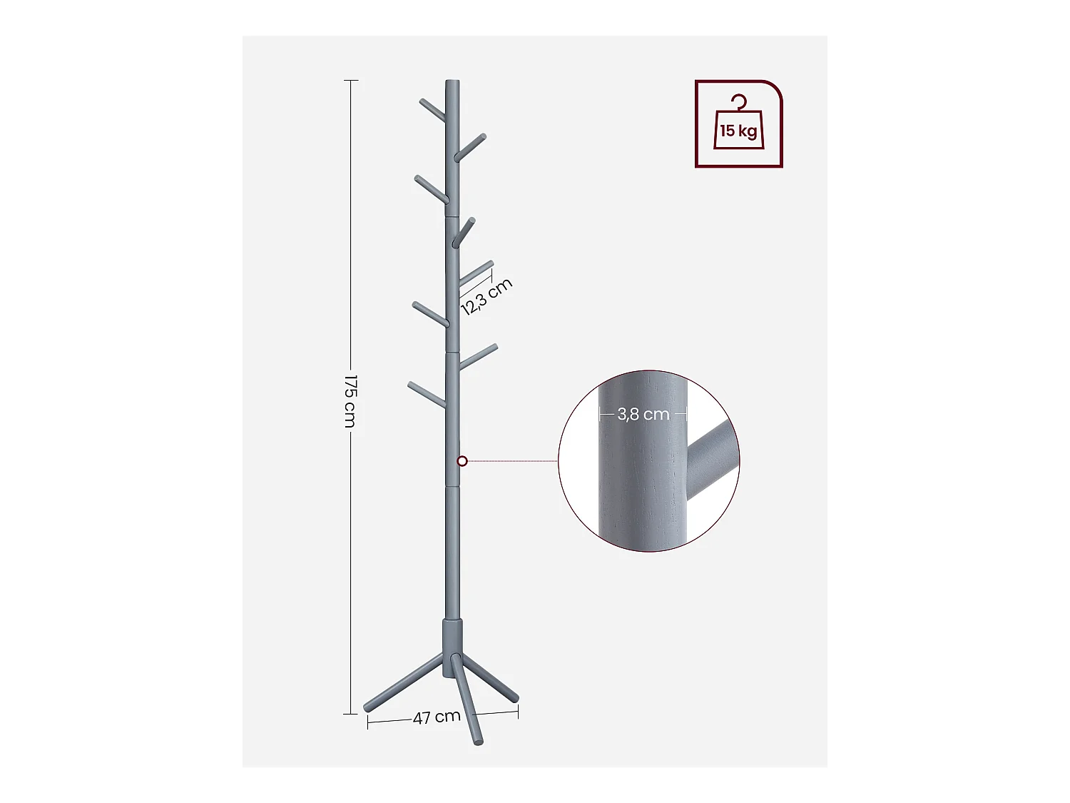 Garderobenständer Edinburgh